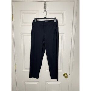 ATHLETA Women Black stellar Skinny Trouser Stretch Zip Pockets 4 Work Travel